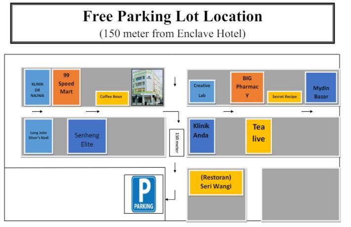Enclave Business Hotel Putrajaya Exteriör bild